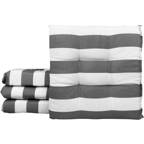 Set 4/6 Cuscini Geometrico Sedia con Lacci Prodotto Italiano 40 x 40 PaoloGrig - 4 Pezzi