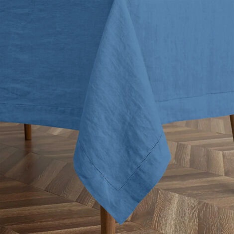 Tovaglia Da Tavola In Puro Cotone Rettangolare Tinta Unita Elegante Copritavolo Moderna Sala Da Pranzo Cucina Soggiorno Salvatavolo Carta Zucchero - 6/8Posti140x180Cm (1/5)