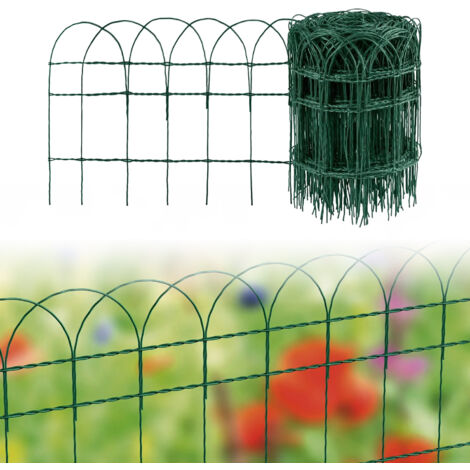 Rete Metallica Bordura Per Aiuole Antiruggine Bordi Protezione Ornamentale Aiuole Fiori Giardini Vialetti Delimitazione Arco Bordatura Rollborder 0,65x10Metri (1/5)