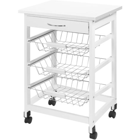 Bartscher Adjutant A300049 Carrello Portavivande 3 Ripiani, 120 Kg, 83x41,5x94 Cm