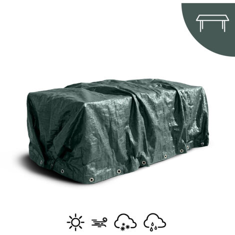Telo Copertura Impermeabile per Arredo Giardino e Barbecue – Protezione Universale Cover Anti Pioggia UV Polvere per Tavoli, Sedie, Divani, ,lettino prendisole, Ombrelloni e BBQ Modello 4 (1/5)