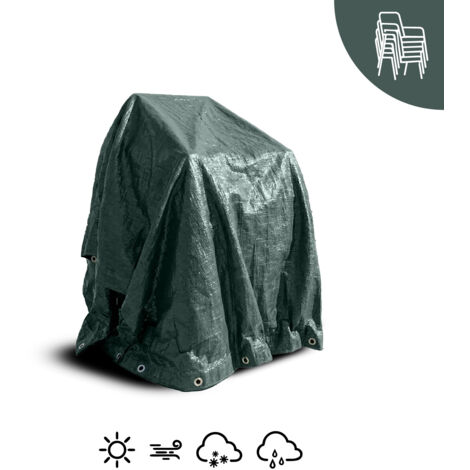 Telo Copertura Impermeabile per Arredo Giardino e Barbecue – Protezione Universale Cover Anti Pioggia UV Polvere per Tavoli, Sedie, Divani, ,lettino prendisole, Ombrelloni e BBQ Modello 5