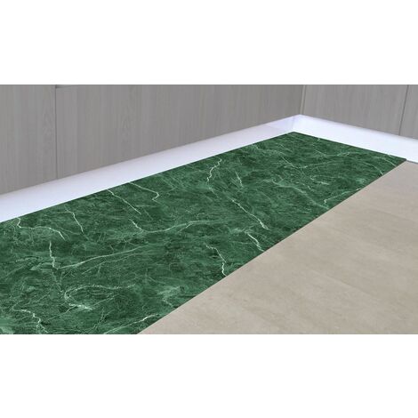 Tappetino Da Cucina Antiscivolo Con Mele Verdi | Lavabile In Lavatrice, 40x75 Cm | Per Cucina, Corridoio, Ingresso
