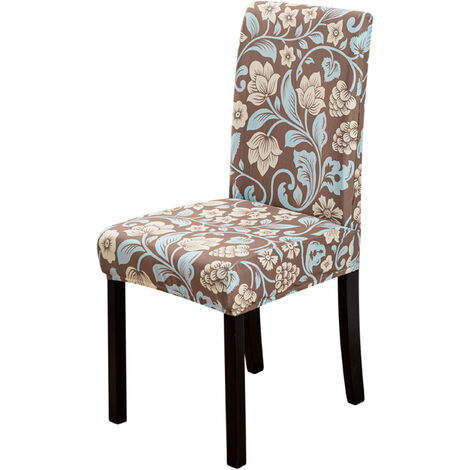 Coprisedia Con Schienale Antimacchia,Vestisedia Elasticizzato Con Stampa Fiori