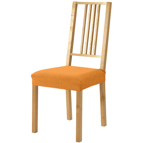 Coprisedia Antimacchia Bielastico Elasticizzato Senza Schienale Proteggi Seduta 2/4/6 Pezzi Arancione - 6 Pezzi