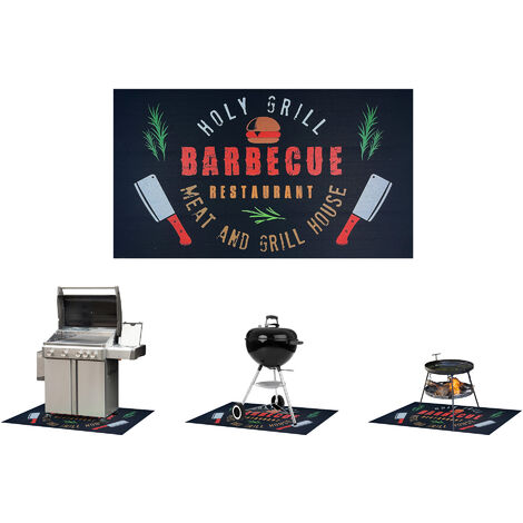 Tappeto Barbecue BBQ Griglia Tappetino per Braciere Grill Made in italy HolyGrill