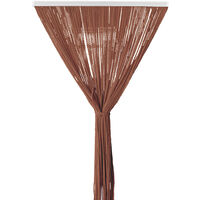 Tenda Antizanzare Per Porte - Frange In Perline, Marrone, 100x220 Cm - Foto 8