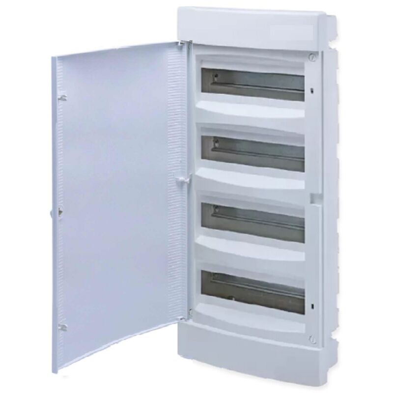 LVSXT424 - PrismaT XS - Coffret Plastique Saillie 4 Rangées 24 Modules - Sans Porte