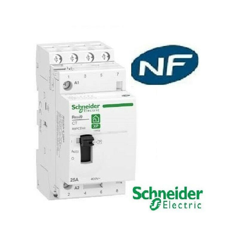 Circuit chauffe-eau électrique en option pour tableau Schneider