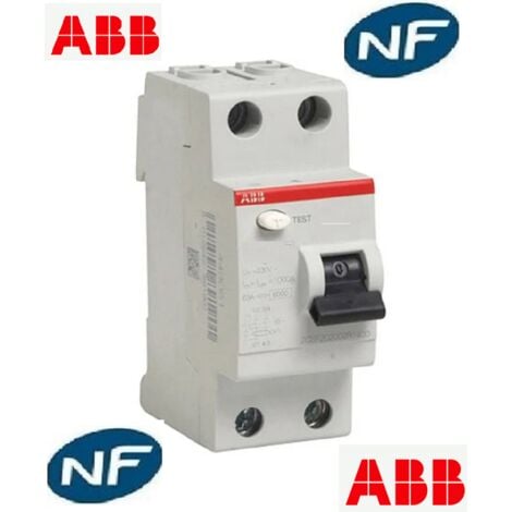 Disjoncteur type C ABB 10A 1+N raccordement rapide, Disjoncteurs