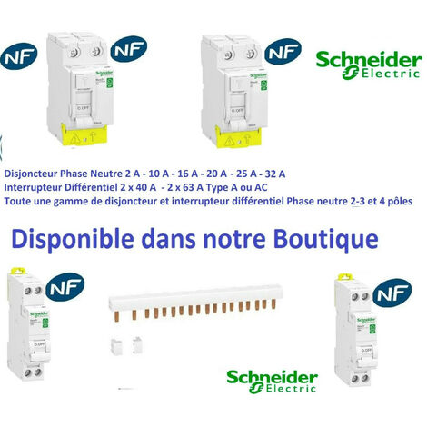 Télérupteur 1 pole - 16A  - resi9 -  Schneider R9PCL116