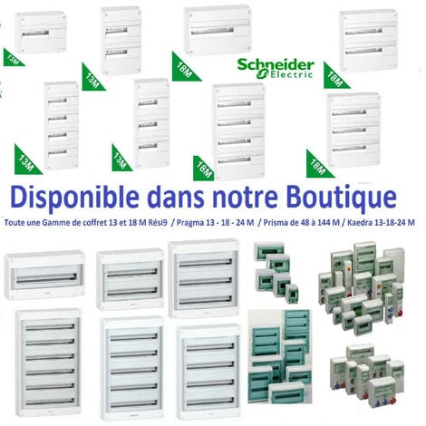 Peigne vertical pour interrupteur différentiel  xp 2P 25 à 63A - Schneider-electric R9PXV