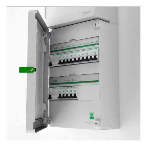Tableau électrique 13 Modules 2 Rangées Schneider R9H13402