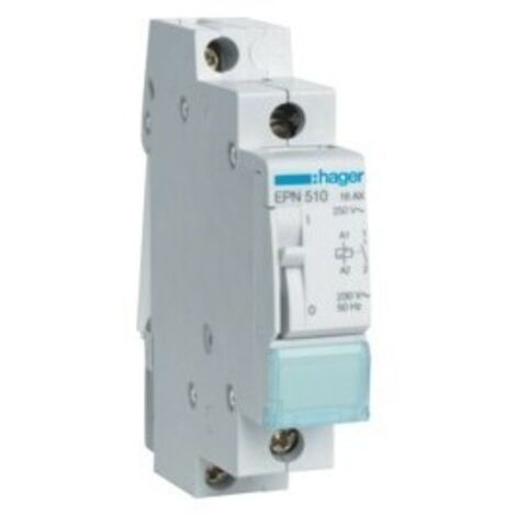 télérupteur standards à vis 230v 1p 16a 1m hager epn510