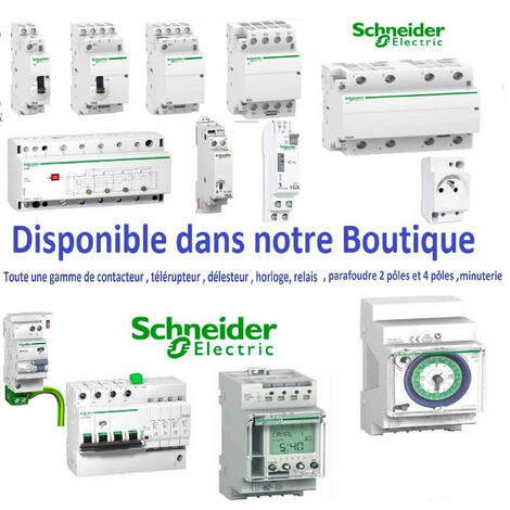 Schneider Electric R9PFC720 Resi9 - disjoncteur modulaire - 3P+N - 20A -  courbe C - peignable