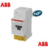 ABB disjoncteur à courant résiduel pur 2P 30mA AC FH20225