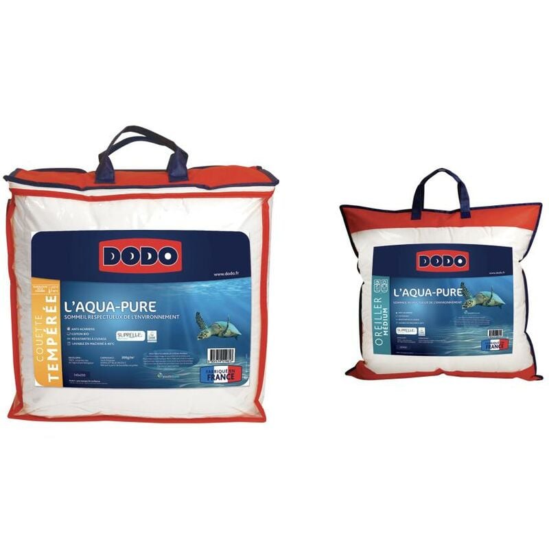Dodo - Couette Eco-conçue 100% Recyclée - Chaude 140x200 Cm à Prix
