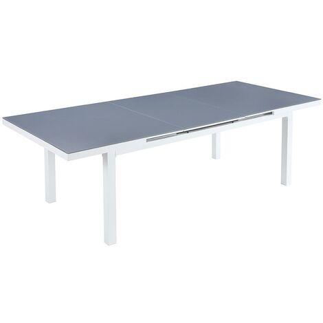 TABLE PLIABLE BLANCHE DIM. 86X86x74CM.