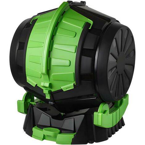 Composteur rotatif 50 litres avec récupérateur de jus L49 x L44 x H57 - RECYCOOL