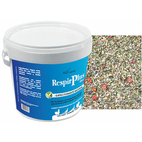 RespirPlus - Mix de plantas expectorantes para gallinas - 750 g