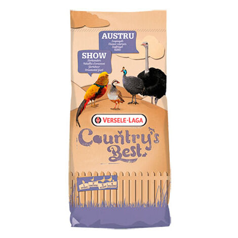 Pienso de Perdiz, faisanes, codornices - Especial para la época de reproducción -Show 4 Pellet de Versele Laga - 20 kg