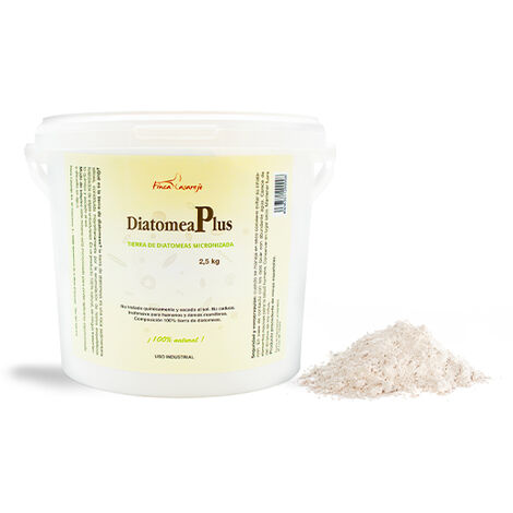 Tierra de diatomeas para ayudar a mantener el gallinero libre de parásitos - Producto Natural  - 2,5 kg