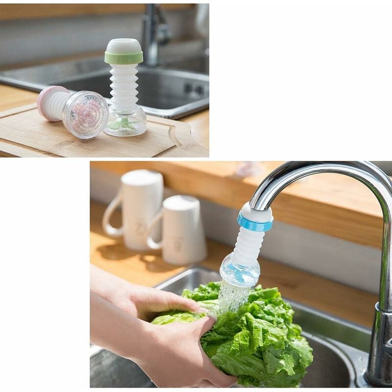  Boquilla de grifo de cocina con el mejor diseño, aireador de  grifo, 2 3 modos, difusor de filtro de agua ajustable de 360 grados, ahorro  de agua, piezas de aireador, grifo