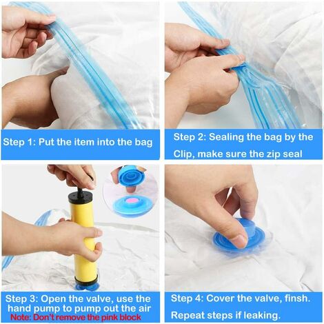 Norcks Bolsas Almacenaje Ropa Vacio, Piezas Bolsas Vacio Ropa