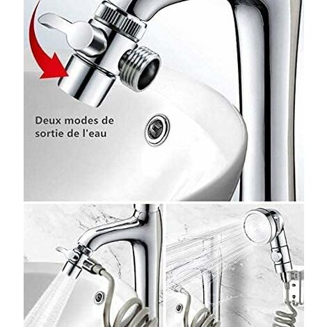 Kit de ducha para lavabo con sistema antical de fácil limpieza