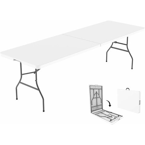 Camping Tisch Alu Klapptisch Picknicktisch Falttisch Gartentisch 240x60x55 cm DE 
