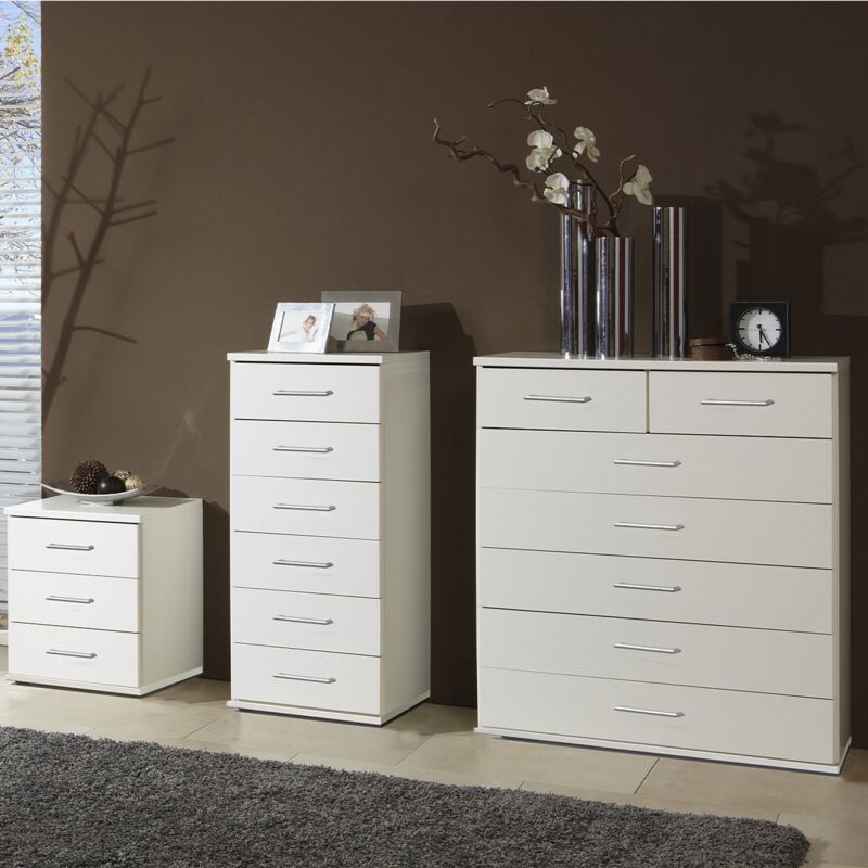 Cómoda de 6 cajones - L46 x H106 cm