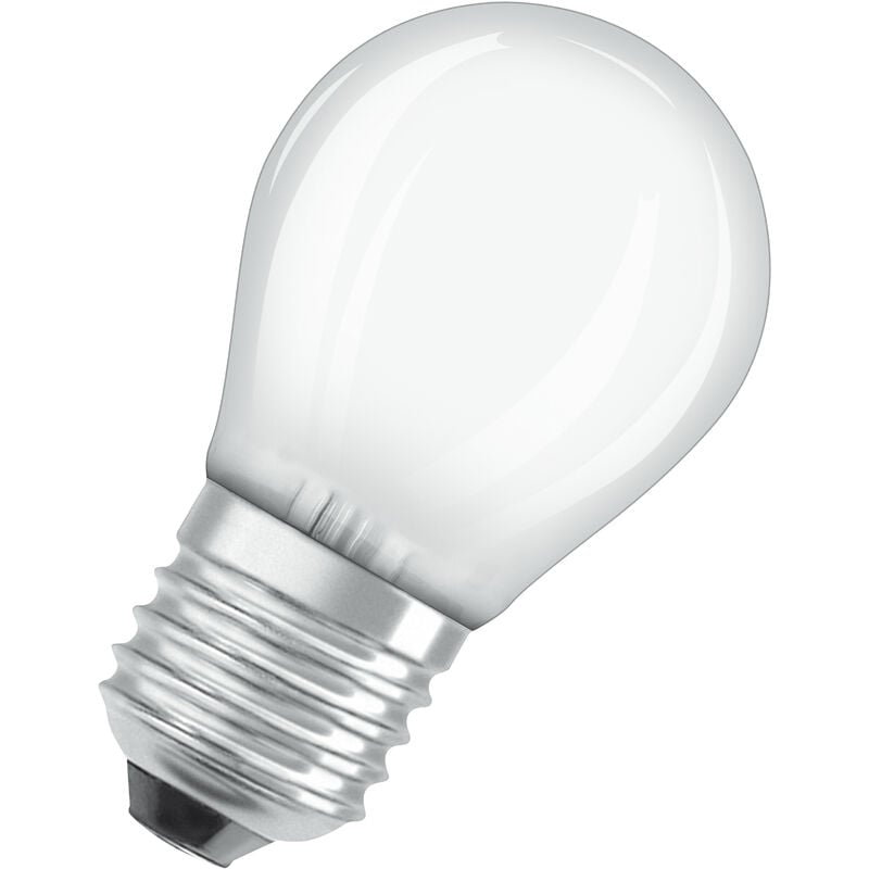 OSRAM Filament LED Lampe mit E27 Sockel, Warmweiss (2700K), Tropfenform,  5.5W, Ersatz für 60W-Glühbirne, LED Retrofit CLASSIC P