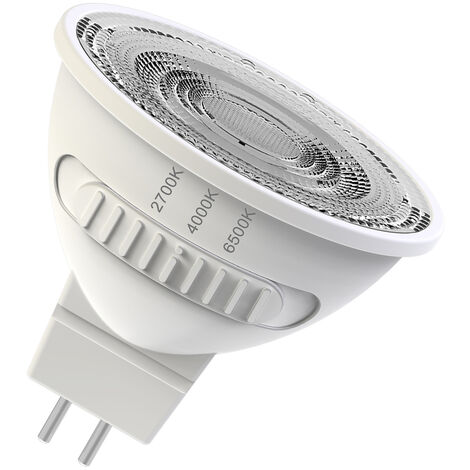 OSRAM LED SPOT MR16 45 mit drei Lichtfarben, GU5.3, 5,6W, 550lm, 2700K - 6500K, Warm-, Kalt- und Tageslichtweiß, Farbtemperaturwechsel, sehr geringer Energieverbrauch, lange Lebensdauer