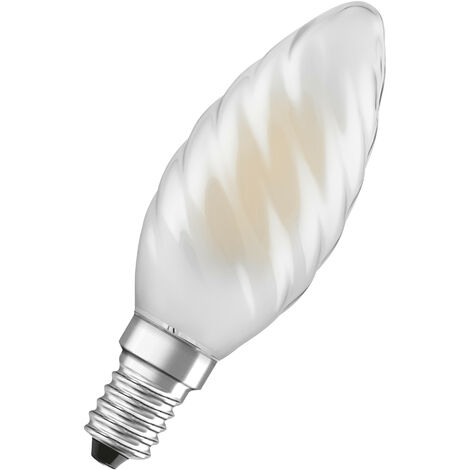 OSRAM Superstar dimmbare LED-Lampe mit besonders hoher Farbwiedergabe (CRI90) für E14-Sockel, mattes Glas ,Warmweiß (2700K), 470 Lumen, Ersatz für herkömmliche 40W-Leuchtmittel, dimmbar, 1-er Pack