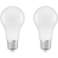 BELLALUX LED-Lampe, Sockel: E27, Warm White, 2700 K, 8,50 W, Ersatz für 60-W-Glühbirne, matt, ST CLAS A