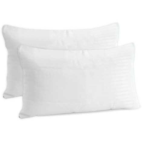 Funda de almohada algodón lisa Tamaño fundas almohada almohadas