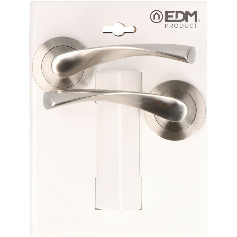 BLISTER JUEGO ROSETA 707 NIQUEL SATINADO EDM