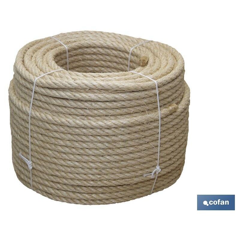 CUERDA SISAL 8MM 15MT