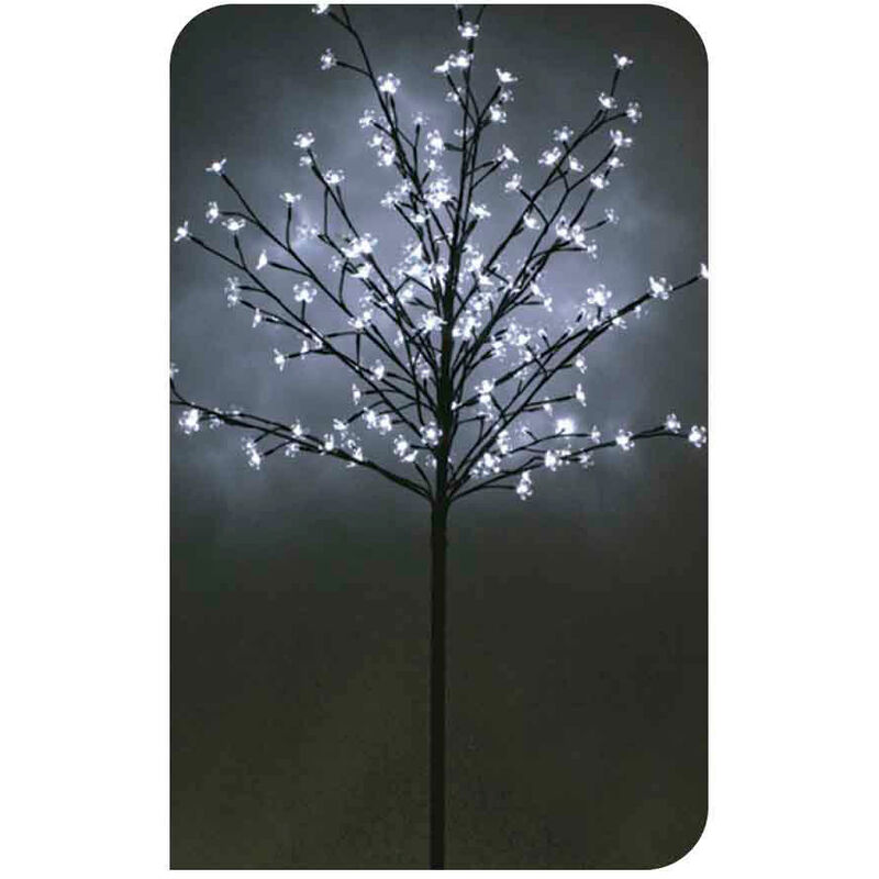 ARBOL 3D SAKURA 150cm 200 LEDS BLANCO FRIO IP44 EDM