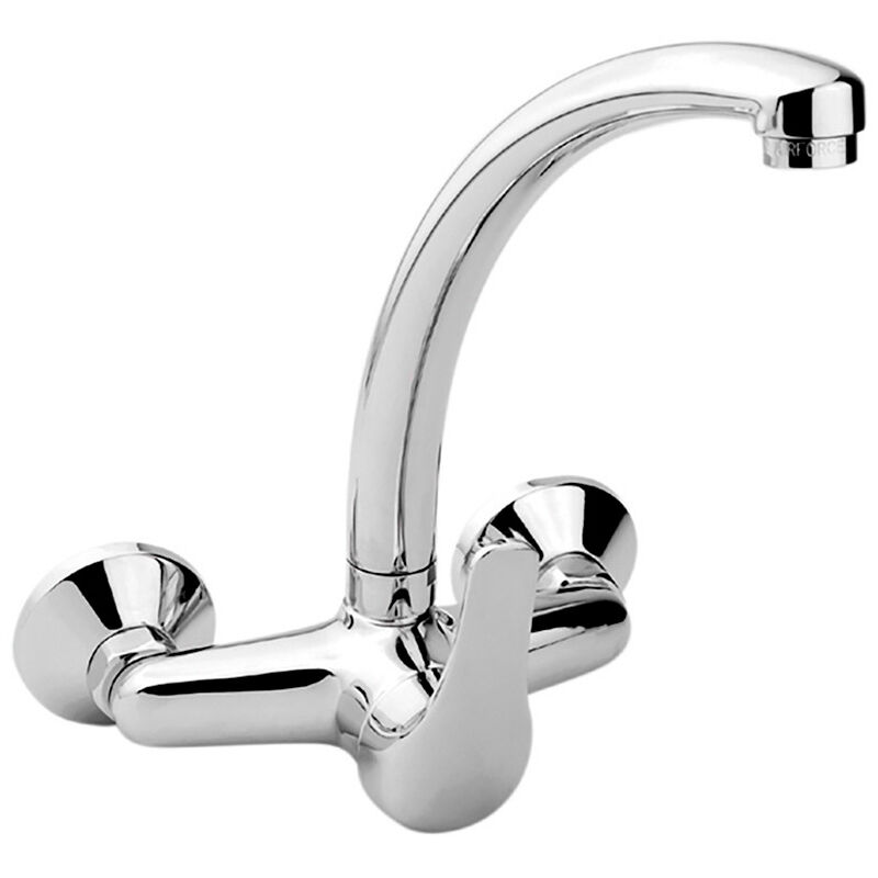 GRIFO MONOMANDO DE COCINA.CAÑO ALTO. EMPOTRADO. EDM