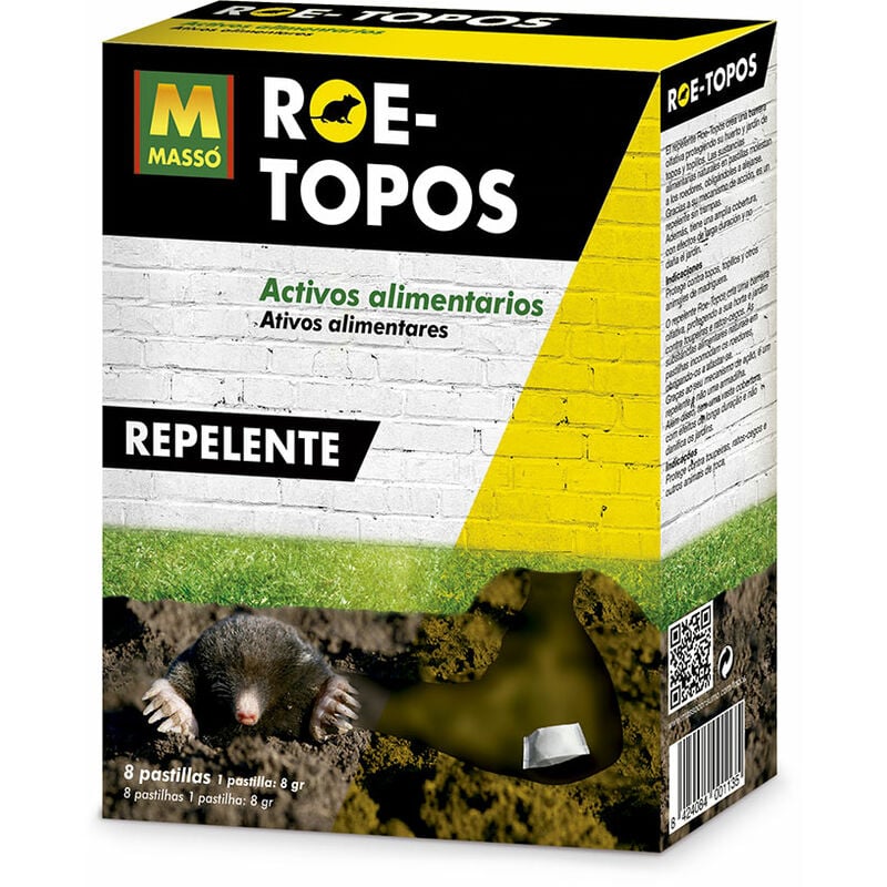 Repelente Para Topos con activos alimentarios 231566 massó 06108