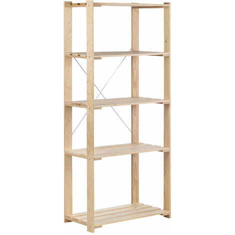 ESTANTERIA ALISTONADA EVOLUTION 5 175x76,7x43cm PINO MACIZO ASTIGARRAGA