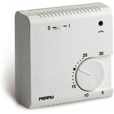 Thermostat ambiance pour chauffage avec batterie - SIEMENS : RDD50.1