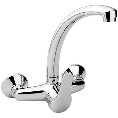 GRIFO MONOMANDO DE COCINA.CAÑO ALTO. EMPOTRADO. EDM