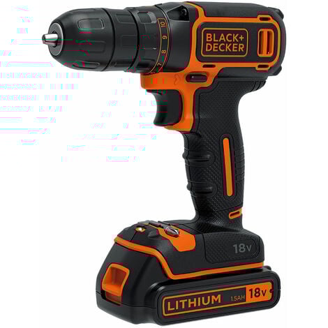 TALADRO ATORNILLADOR 18V BDCDC18K-QW BLACK+DECKER