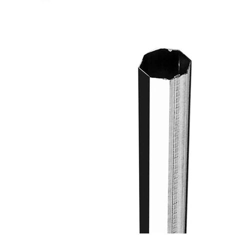 EJE OCTAGONAL SISTEMA MAXI PARA ENROLLAMIENTO PERSIANA Ø60MMX1,5MTS