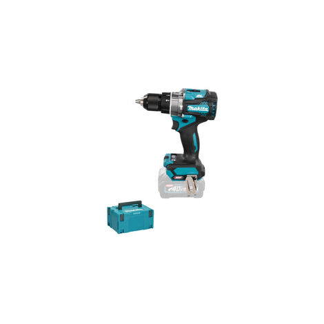 Makita – Perceuse à percussion 40Vmax – Moteur Brushless – Couple 140Nm – Pour bois dur et béton armé – Mallette MAKPAC – HP001GZ01