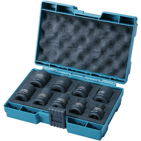 Coffret de 6 douilles pour visseuses à chocs - Makita - B-69733