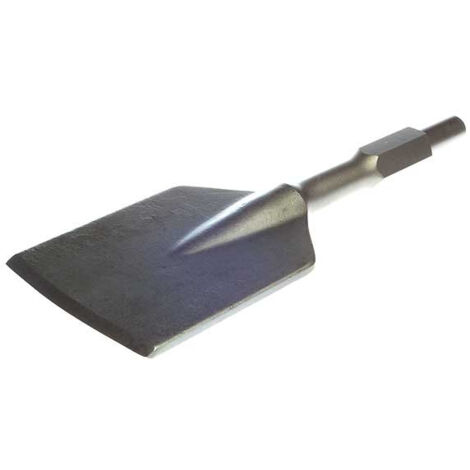Pelle hexagonale 400x125mm pour terre et argile – Verrouillage vertical – Compatible marteaux Makita – P05608