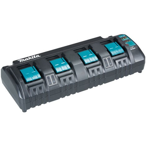 Makita 838258-9 / 839205-3 Moulage MAKPAC 3 et 4 - Chargeur Double DC18RD +  4X Batterie